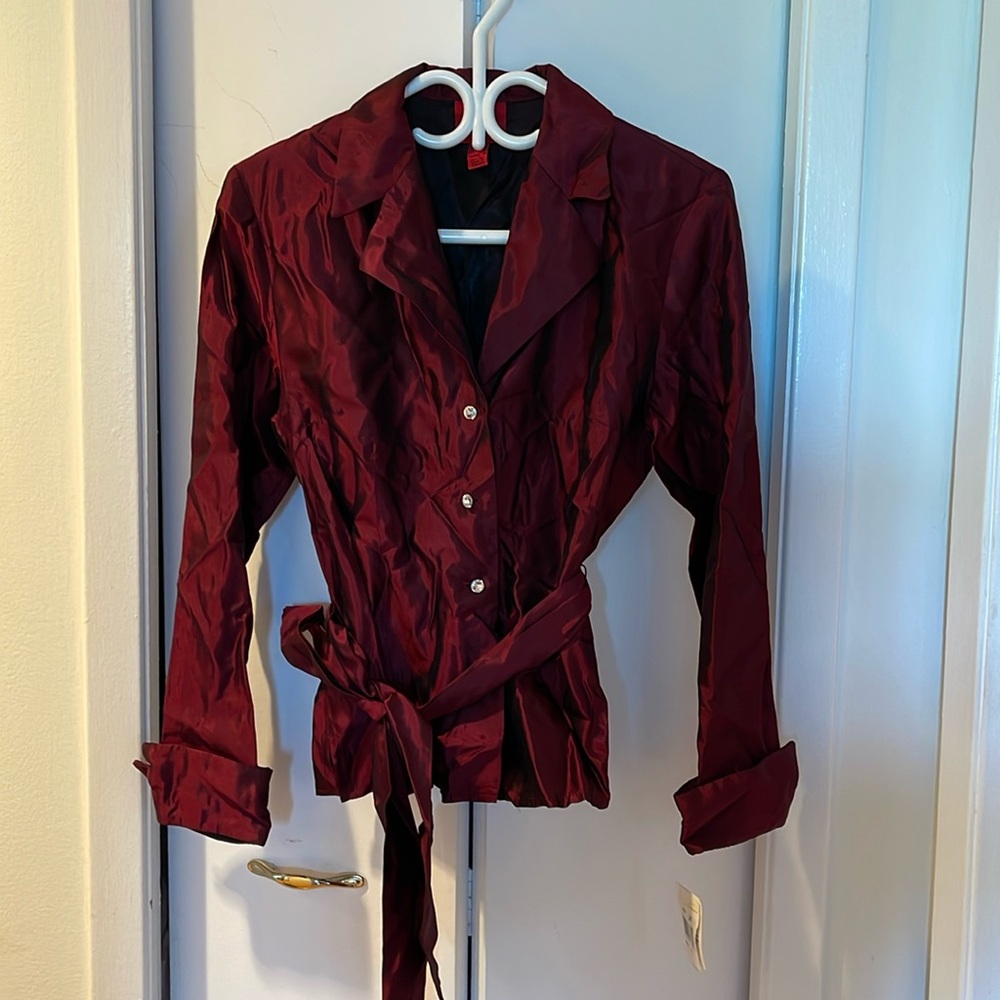 BN, JS Collections, dressy blouse. Size 8